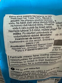 Přes 3 kg kvalitního sypaného černého čaje - 8