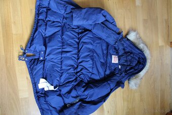 Zimní dámská bunda s peřím hřejivá Levi Strauss, vel.: S - 8