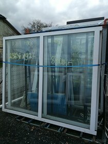 stěna plastová prosklená použitá - 8