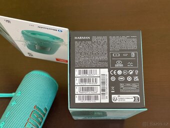 Bezdrátový reproduktor JBL Flip 6 - tyrkysový - 8