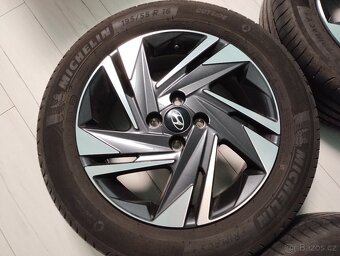 Originál ALU kola Hyundai Bayon i20 R16 + letní pneu - 8