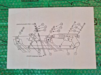 centrální zamykání 5. dveří (dveří kufru) Škoda Felicia Jabl - 8