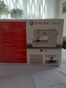 Šicí stroj, značka SINGER SM024 - RD. - 8