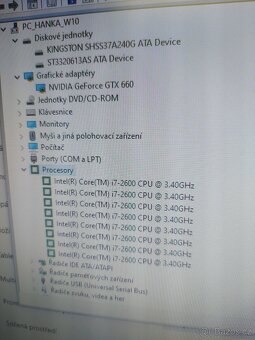 Pc i7 2600 ram 16gb gtx 660 2g ssd 256gb + HDD 320gb - 8