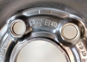Disky na VW 5,5Jx15"H2 ET40 5x100 57,1 - 8