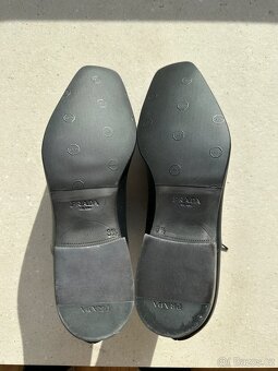 Společenské boty Prada Saffiano Oxford - 8