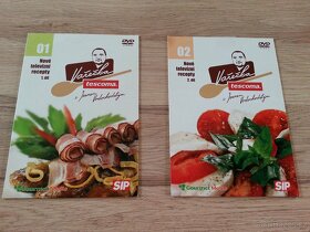 Knihy, kuchařky (české i cizojazyčné). DVD Tescoma - 8