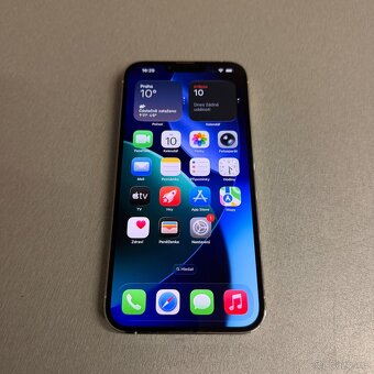 iPhone 13 Pro Max 128GB bílý, bez škrábance, záruka - 8