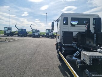 KONTEJNEROVKA MAN TGL 12.220 + NOVÝ NOSIČ KONTEJNERU 8T - 8