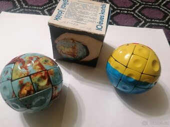 Hlavolamy-Koule a Globus 80.Léta - 8