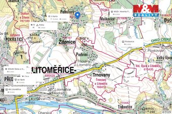 Prodej zahrady, 439 m², Pohořany, Žitenice - 8