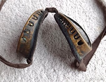 Gebirgsjäger Wehrmacht brýle - originál - 8
