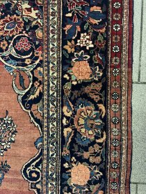 Perský starožitný figurální TOP koberec 198x130 - 8