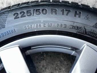 ALU kola ProLine 17" 7,5J ET45 + zimní pneu 225/50/R17 - 8