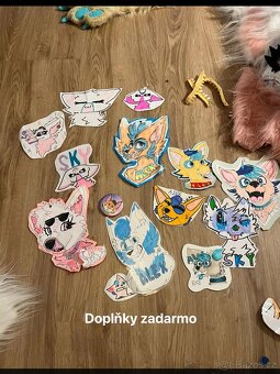 Furry maska s doplňky - 8