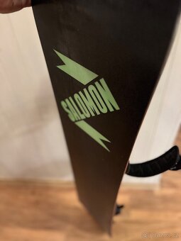 Nabízím dětský snowboard  Salomon Champion 130cm, s vázáním - 8