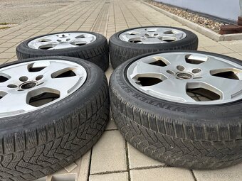 Alu 5x112 Audi R17, zimní sada pneu 215/50/17 - 8