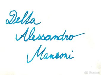 Italské psací pero Delta Alessandro Manzoni - 8