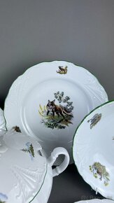 Myslivecký jídelní servis, myslivecký porcelán NOVÝ - 8