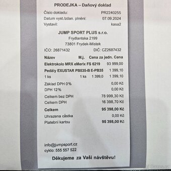 MRX eMERIX 29" YAM24 elektrokolo rám 19" 2024 - 8