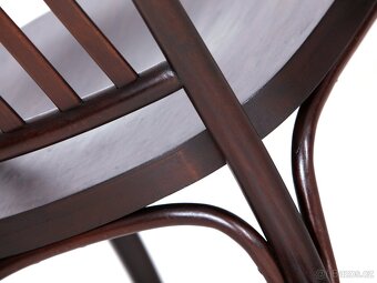 [ 4456 ] J. Frank, 2x křesílka, židle TON, Thonet. - 8