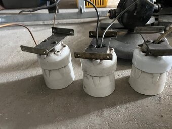 Fabrické lampy 4ks - 8