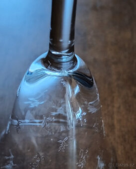 skleničky s broušeným dekorem 1. třetina 20. st. - 8