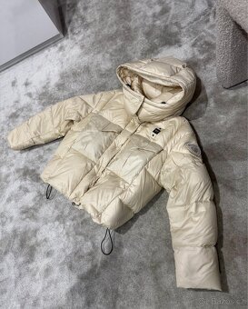 Luxusní, péřová crop bunda BLAUER - 8