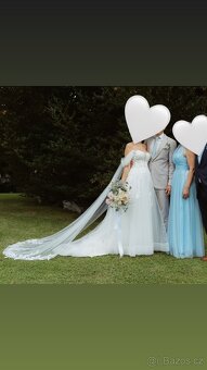 Svatební šaty ivory - 8