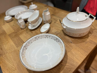 Starožitný porcelánový servis Pirken Hammer - 54 ks - 8