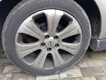 Alu kola Opel Vectra R17 + letní pneumatiky - 8