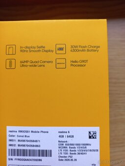 Realme 6 4/64GB - 8
