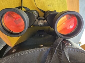 2x dalekohled: 7x50 Made in USSR + zoom Brasser 10x60x60 - 8