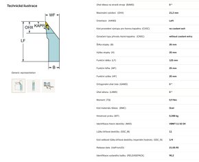 Soustružnický nůž SVJBL 2020 K11 značky SANDVIK - 8