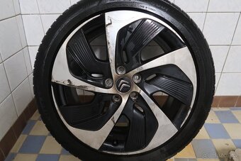 4 ks originálních hliníkových disků Citroen Eole R18 C4 - 8