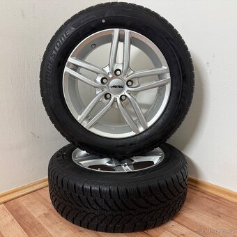 AUDI/VW/ŠKODA 5x112 R16 ET52+ZIMNÍ 205/60R16 7,5mm - 8