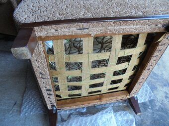 Starožitná sedací souprava cca rok 1930. - 8