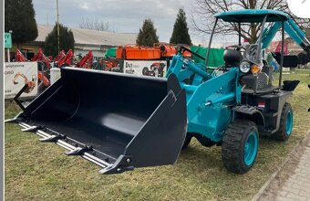 traktor bagr, nakladač, bagr s nakladačem, - 8