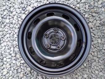 Nové 14 plechové disky Škoda Fabia I,II,Roomster,VW Golf IV - 8