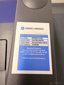Konica Minolta AccurioPress C3070 + EBA 4860 - 8