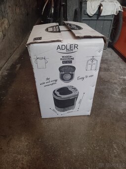 Prodám úplně novou mini pračku Adler AD8051 za 700 Kč - 8