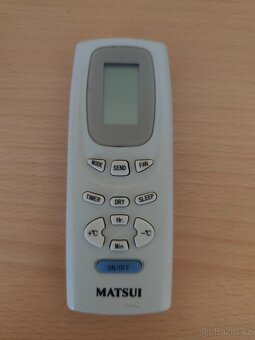 Mobilní klimatizace Matsui - chlazení, odvlhčování, ventilac - 8