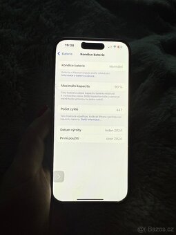 iPhone 15 pro 256gb - 8