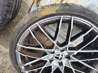 19"letní alu sada Tomason 5x112 Passat Superb Octavia Golf - 8