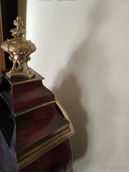 STAROŽITNÉ STOLNÍ HODINY,FRANCIE, 1890 TOP - 8