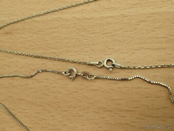 Stříbrné řetízky. - 8