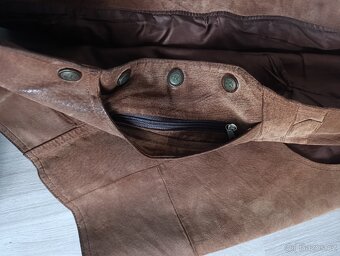 Pánská vesta z pravé kůže - 8