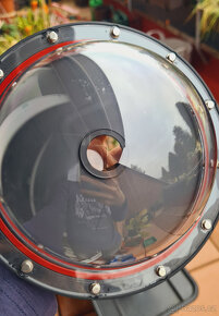 Podvodní pouzdro kopule - Telesin Dome Port pro GoPro3 a 4 - 8