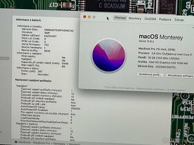 Apple MacBook Pro 15" 2016 / SSD 256GB / SG - 8