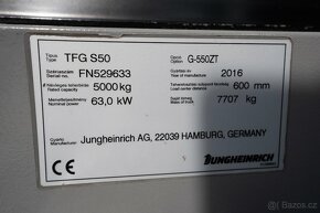Vysokozdvižný vozík Jungheinrich TFG S50 (VV0009) - 8